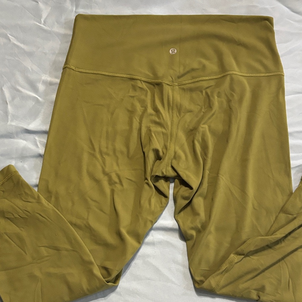 lululemon athletica Olive Green Leggings